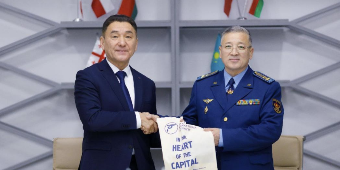 СВО РК и Astana International University договорились о сотрудничестве