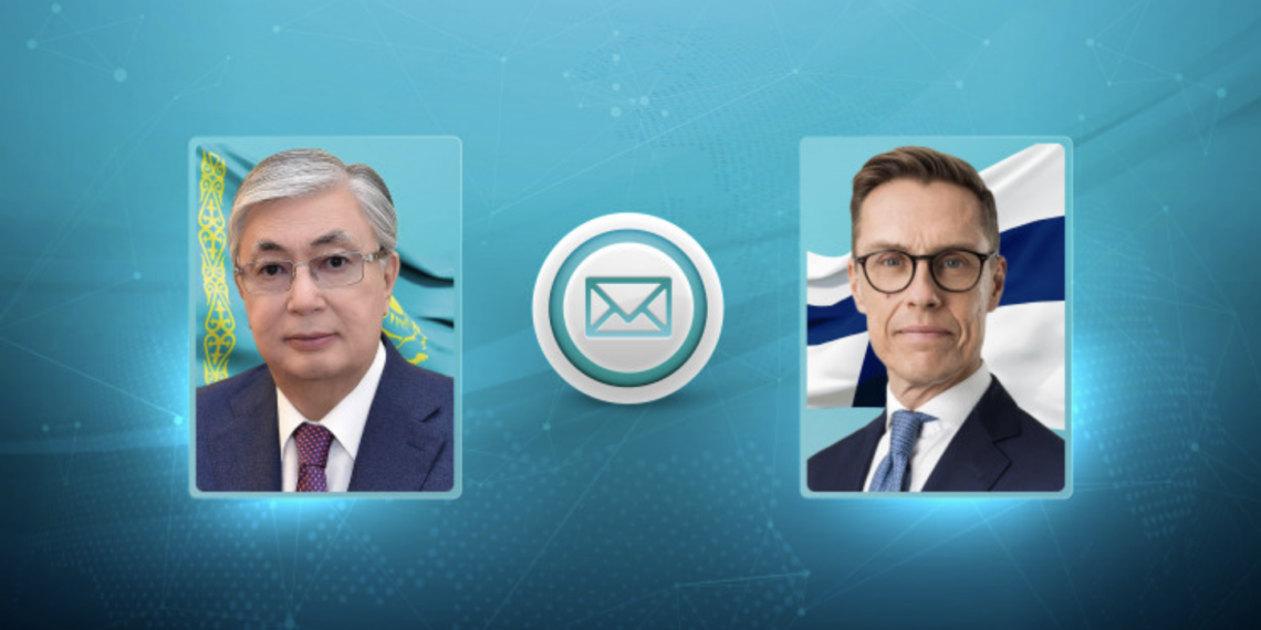 Токаев направил поздравительную телеграмму президенту Финляндии