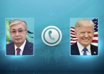 Глава государства провел телефонный разговор с избранным президентом США