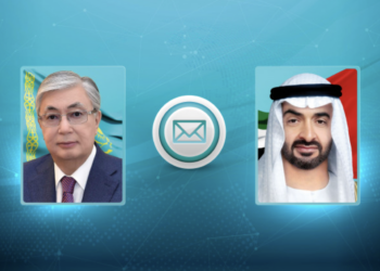 Глава государства направил поздравительную телеграмму президенту ОАЭ