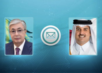 Токаев направил телеграмму поздравления Эмиру Государства Катар