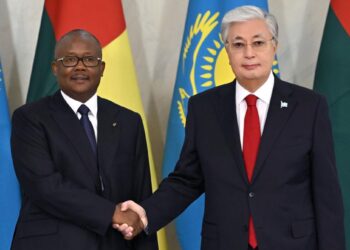 Касым-Жомарт Токаев провел переговоры с президентом Гвинеи-Бисау