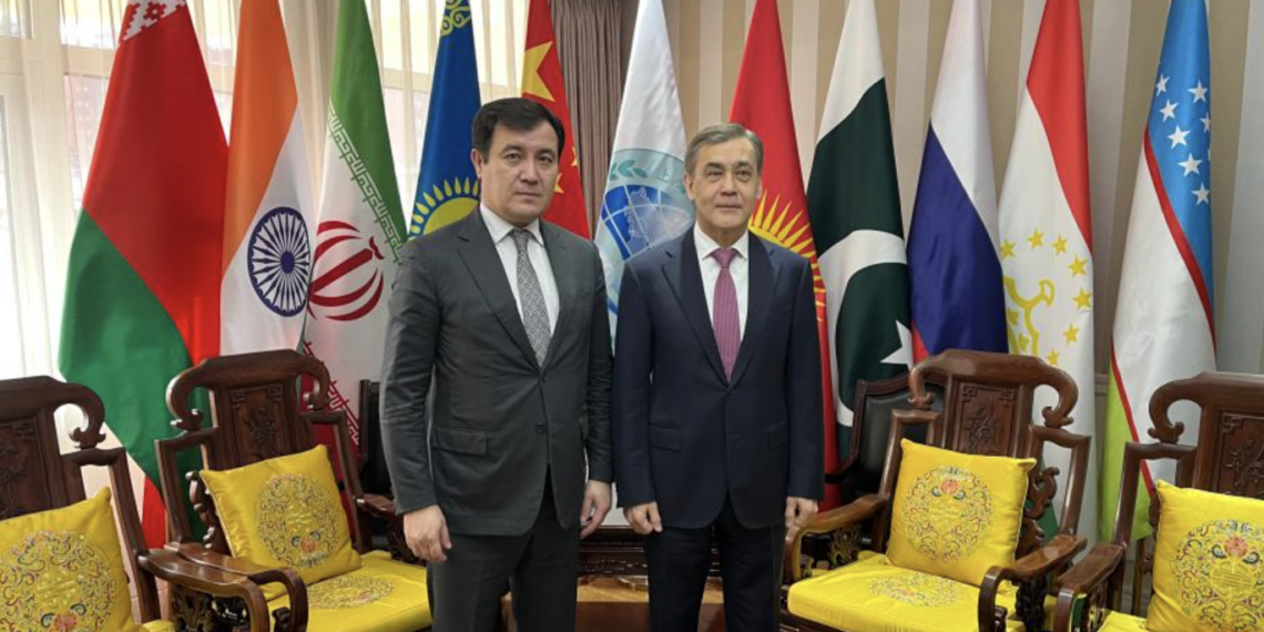 Заместитель Главы МИД РК провел в Пекине встречу с Генсеком ШОС