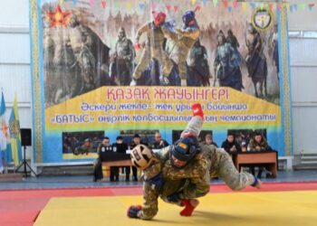 В Актау прошел чемпионат по рукопашному бою на Кубок командующего войсками РгК «Запад»