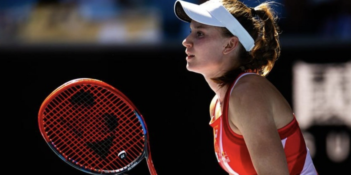 Теннисистка Елена Рыбакина вышла в 1/8 финала турнира Australian Open