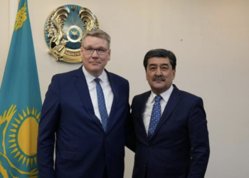 Министр экологии и природных ресурсов Казахстана встретился с послом Финляндии