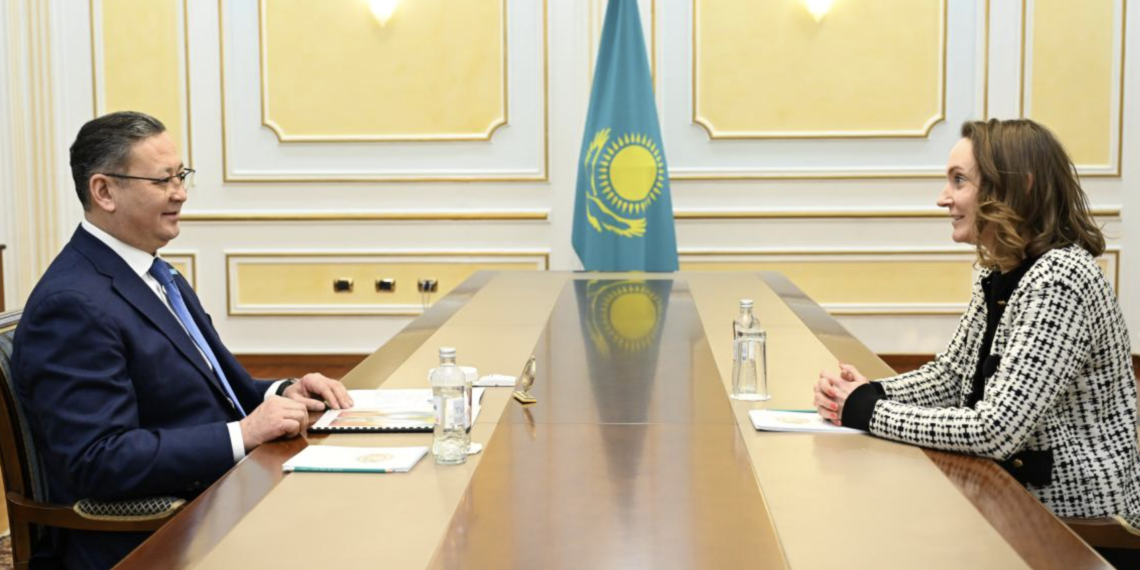 Министр иностранных дел Казахстана провел встречу с послом Австрии