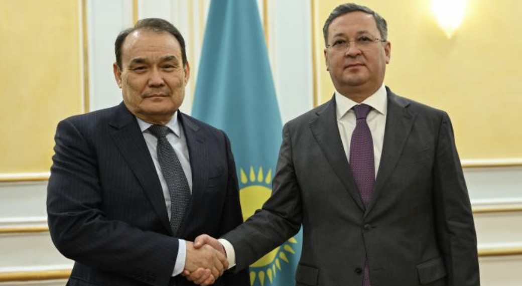 Глава МИД Казахстана принял президента Тюркского инвестиционного фонда
