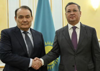 Глава МИД Казахстана принял президента Тюркского инвестиционного фонда