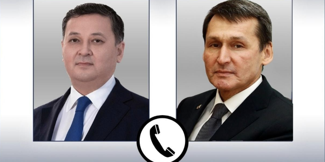 Главы МИД Казахстана и Туркменистана провели телефонный разговор