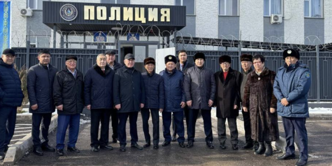 ​В Кордайском районе состоялось торжественное открытие нового здания отдела полиции