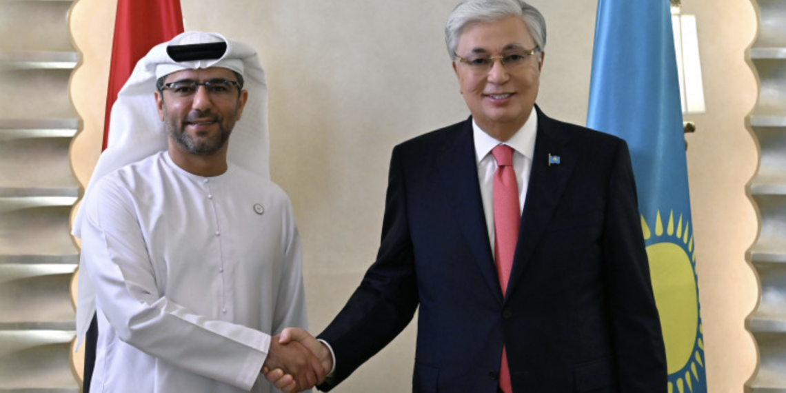 Президент Казахстана провел встречу с гендиректором Abu Dhabi Ports Group