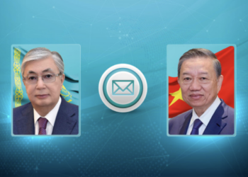 Токаев направил телеграмму поздравления Генсеку Центрального комитета Коммунистической партии Вьетнама