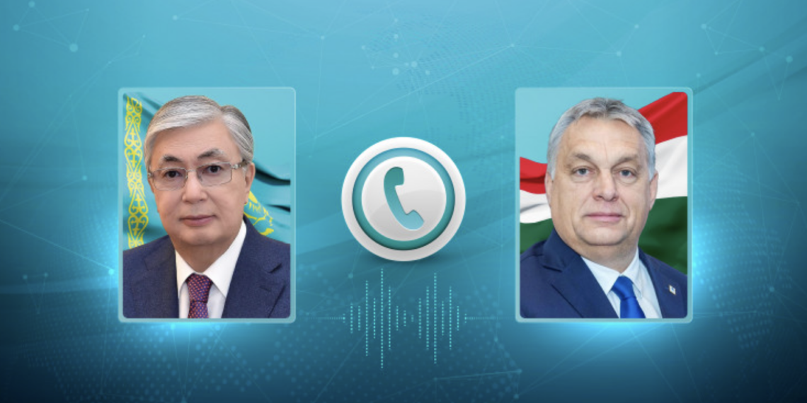Президент Казахстана провел телефонный разговор с Главой правительства Венгрии