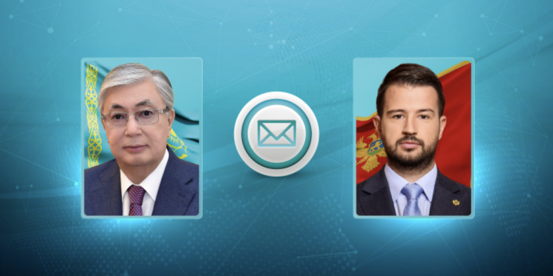 Токаев выразил соболезнования президенту Черногории