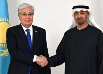 Касым-Жомарт Токаев провел встречу с Президентом ОАЭ