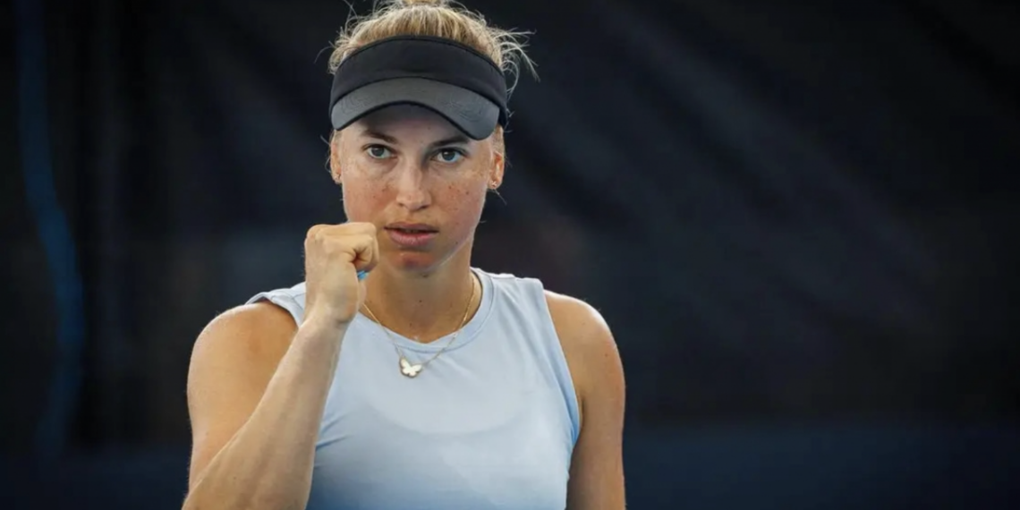 Теннисистка Юлия Путинцева пробилась в полуфинал турнира WTA 500 в Австралии