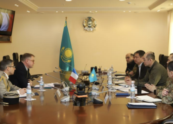 Вице-министр МЧС Казахстана принял посла Франции