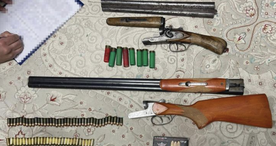 КНБ продолжает оперативно-розыскные мероприятия по изъятию оружия и боеприпасов