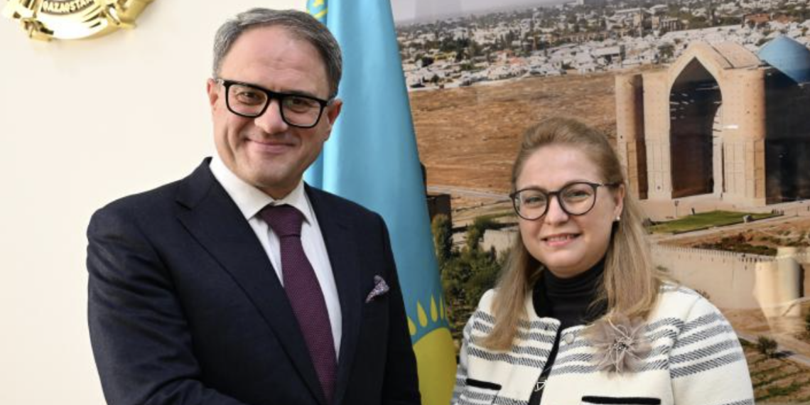 Замглавы МИД Казахстана провел встречу с послом Румынии