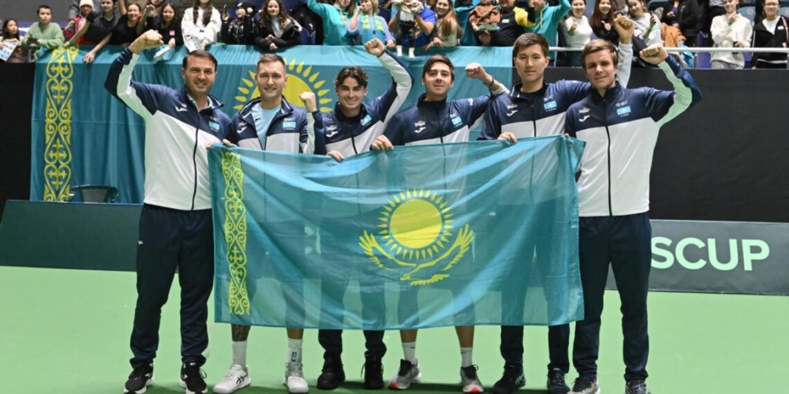 Казахстанская сборная по теннису одержала победу над Пакистаном в «Кубке Дэвиса»