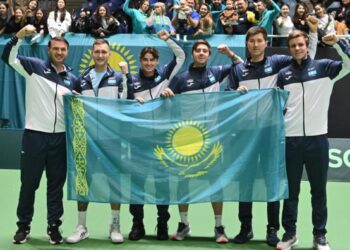 Казахстанская сборная по теннису одержала победу над Пакистаном в «Кубке Дэвиса»