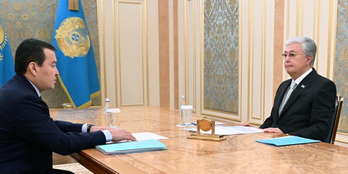 Касым-Жомарт Токаев принял председателя Высшей аудиторской палаты