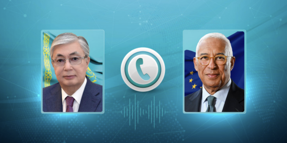 Токаев провел телефонный разговор с президентом Европейского Совета