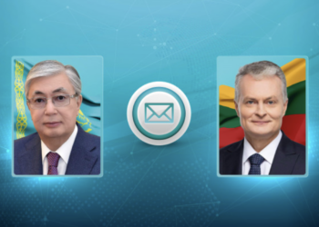 Токаев направил телеграмму поздравления президенту Литвы