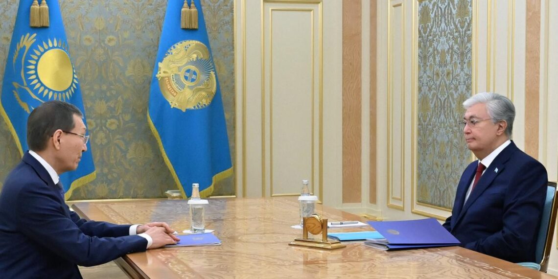 Касым-Жомарт Токаев принял председателя Центральной избирательной комиссии