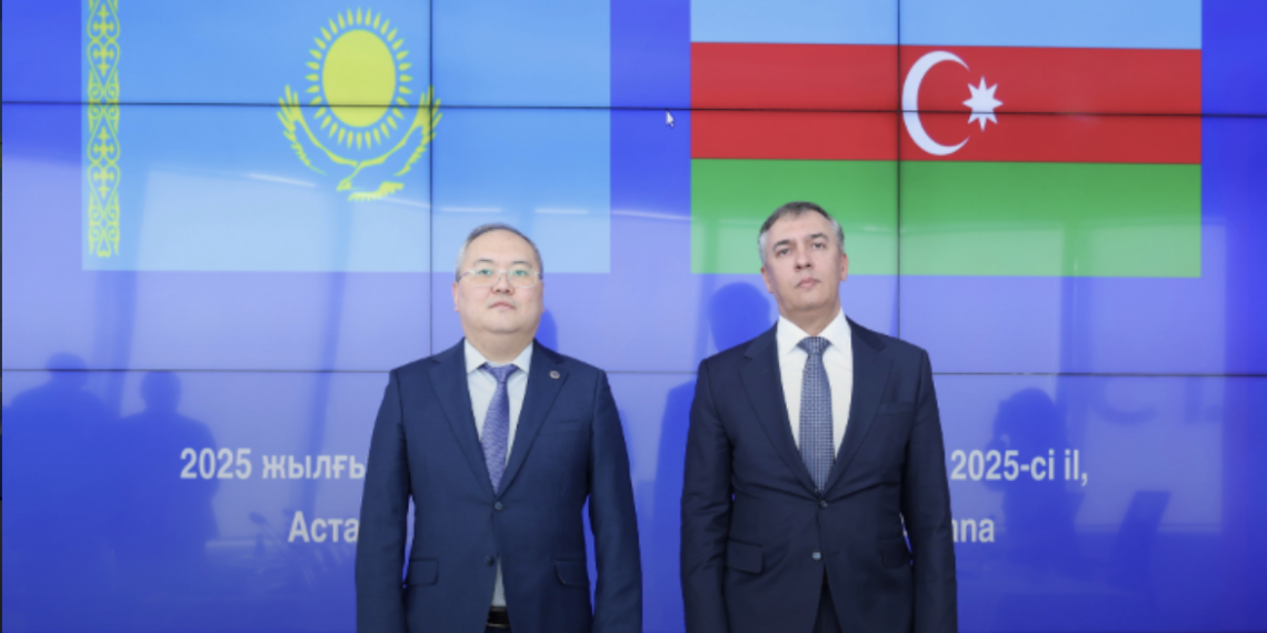 Делегация Службы финансового мониторинга Азербайджана совершила визит в Казахстан