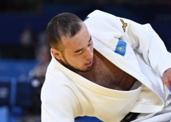Дзюдоист Абылайхан Жубаназар завоевал «бронзу» на турнире в Узбекистане