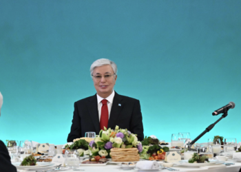 От имени президента Казахстана для участников Национального курултая был проведен ауызашар