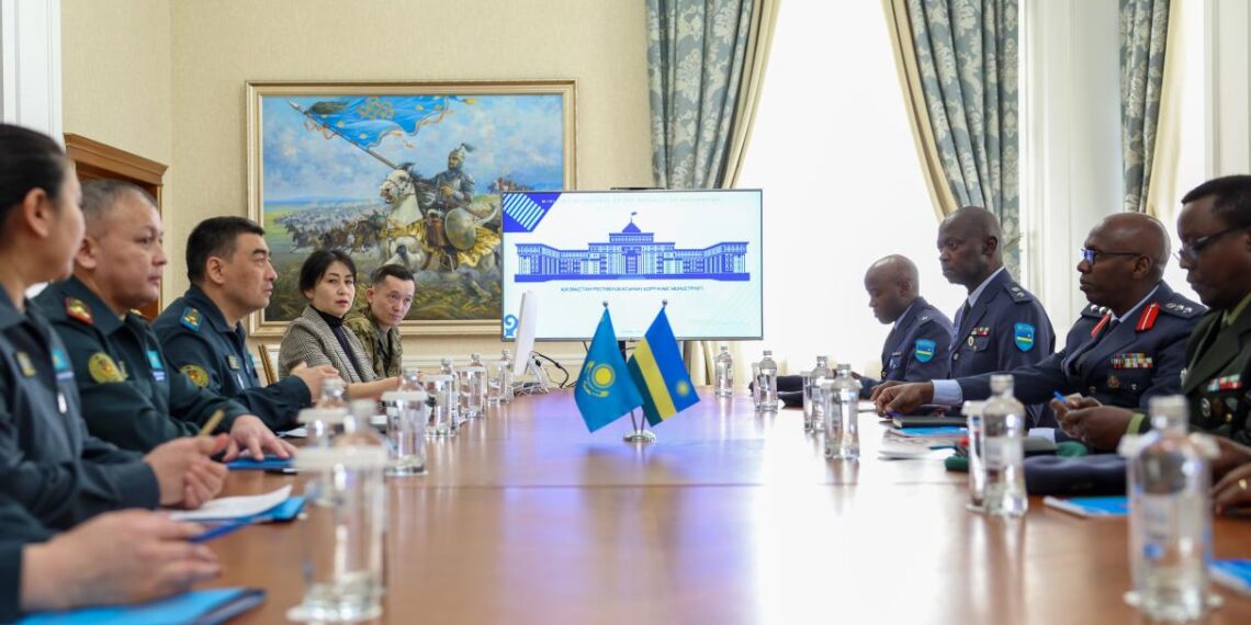 Делегация Руанды посетила Минобороны Казахстана