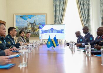 Делегация Руанды посетила Минобороны Казахстана