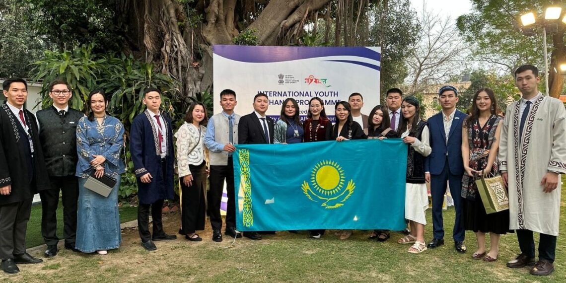 В целях обмена опытом молодежный актив Казахстана посетил Индию