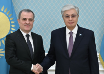 Президент Казахстана провел встречу с главой МИД Азербайджана