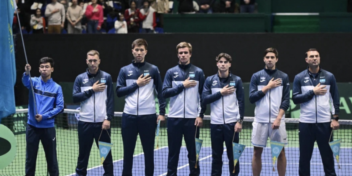 Сборная Казахстана по теннису сыграет с командой Южной Кореи