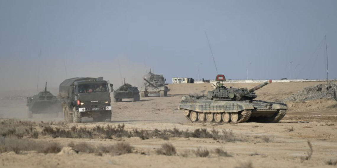 В Мангистауской области проходит командно-штабное учение Минобороны