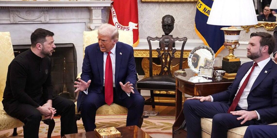 The Washington Post: перепалка Трампа с Зеленским говорит о крахе единства стран Запада