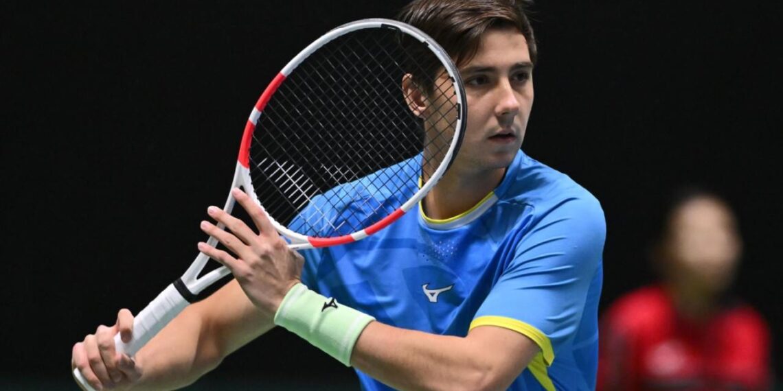 Теннисист Александр Шевченко провел успешный первый матч на турнире в Мюнхене