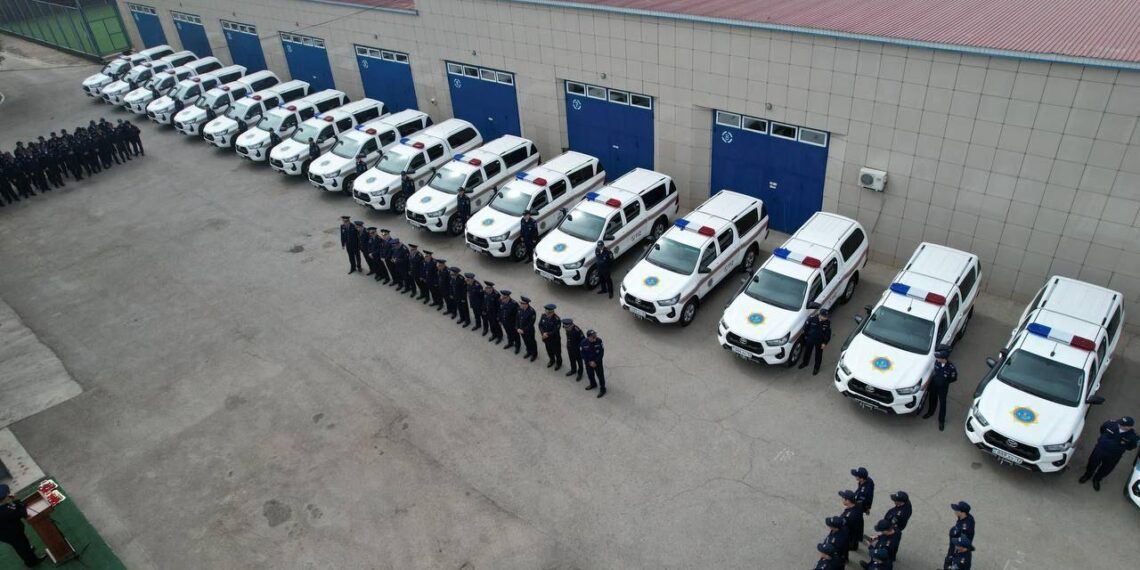 ДЧС Мангистауской области получил 18 новых внедорожников