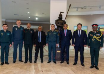 Военнослужащие Казахстана и Индии обсудили вопросы сотрудничества в области обороны