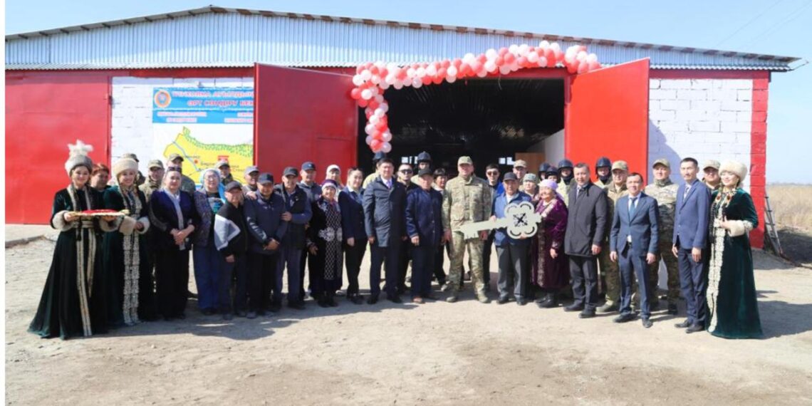 Добровольное пожарное формирование «Ауыл құтқарушылары» создано в области Абай