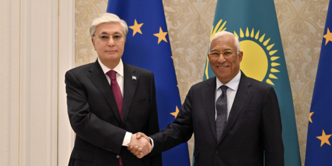 Токаев провел встречу с президентом Европейского Совета