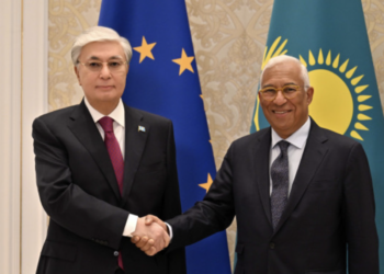 Токаев провел встречу с президентом Европейского Совета