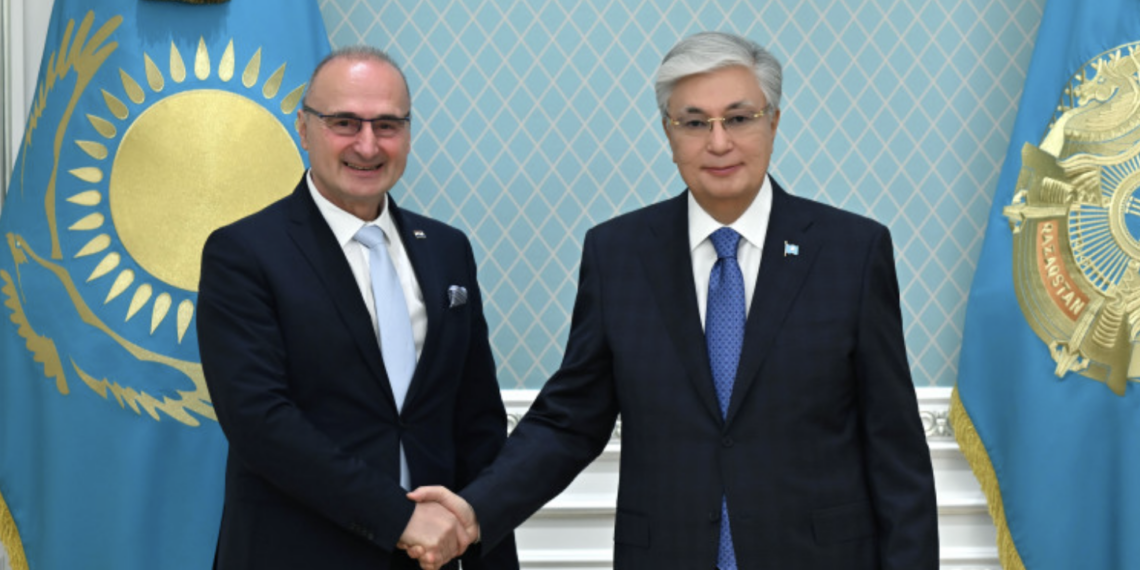 Касым-Жомарт Токаев провел встречу с главой МИД Хорватии