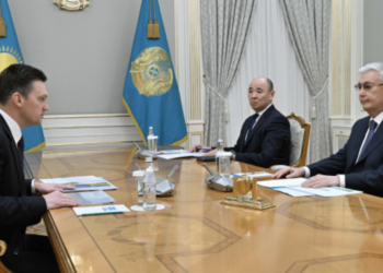 Глава государства провел встречу с председателем правления ЕАБР