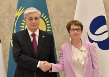 Касым-Жомарт Токаев встретился с президентом ЕБРР
