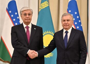 Глава государства провел встречу с президентом Узбекистана